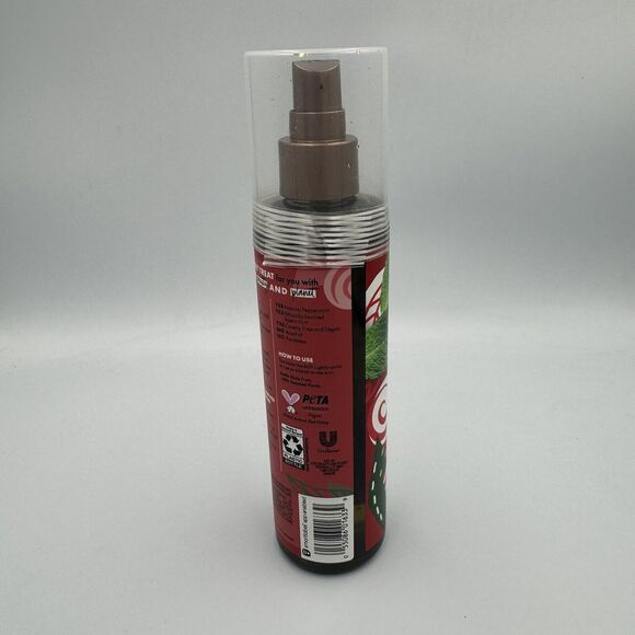 Beloved Peppermint & Sugar Cane Body Spray Mist 8oz full size vegan HTF Limited - Picture 3 of 3